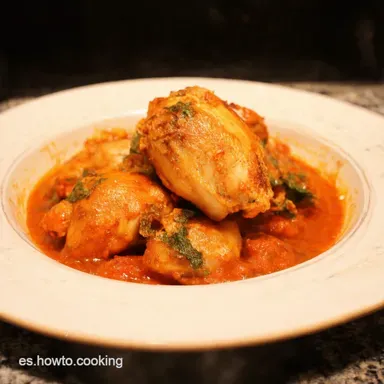 Muslos de Pollo al Horno Receta de la Abuela F&aacute;cil Tarjeta de receta