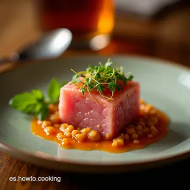 Nobu Tuna Tartare Recipe Un Bocado de Jap&oacute;n en Casa Tarjeta de receta