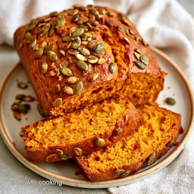 Pan de Calabaza en 40 Minutos Tarjeta de receta