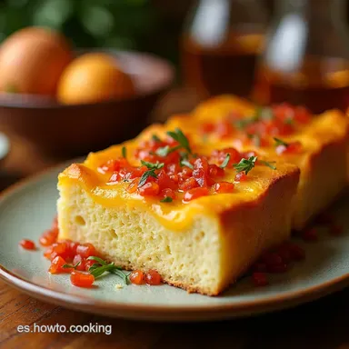 Pan de C&uacute;rcuma y Piment&oacute;n con Semillas Receta Esponjosa Tarjeta de receta