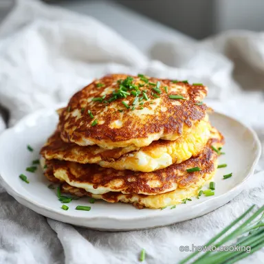 Panqueques de Huevo y Queso Keto en 13 Minutos Tarjeta de receta