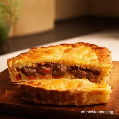 Pastel de Carne Casero Receta de la Abuela con Piment&oacute;n Tarjeta de receta