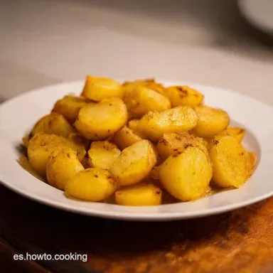 Patatas a la Importancia Receta de la Abuela F&Aacute;CIL Tarjeta de receta