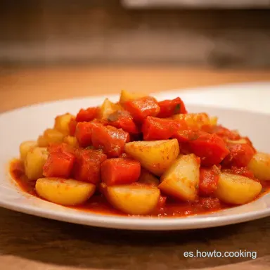 Patatas Bravas Aut&eacute;nticas Mi Secreto para la Salsa Perfecta Tarjeta de receta