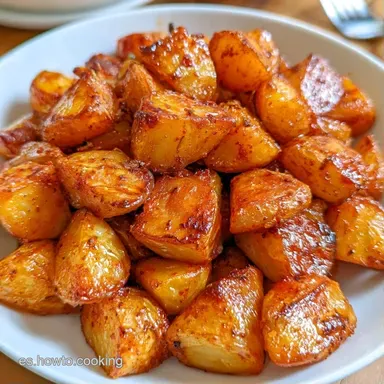 Patatas Con Aceite De Oliva Virgen Extra Tarjeta de receta