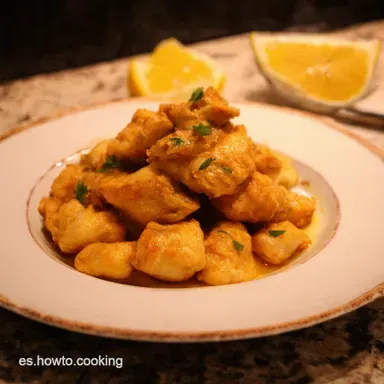 Pechugas de Pollo al Lim&oacute;n Receta F&aacute;cil Como las de la Abuela Tarjeta de receta