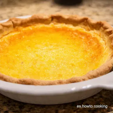 Pie de Lim&oacute;n Cremoso Receta F&aacute;cil Como la de la Abuela Tarjeta de receta