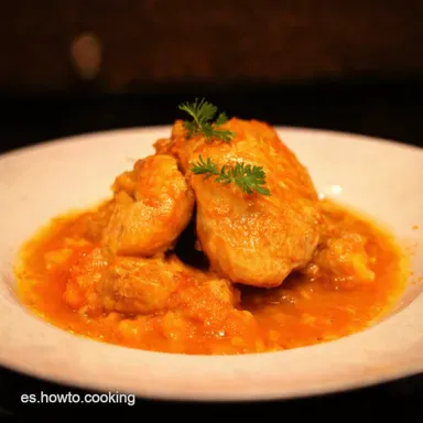 Pollo a la Naranja al Estilo Espa&ntilde;ol Mi Secreto Mejor Guardado Tarjeta de receta