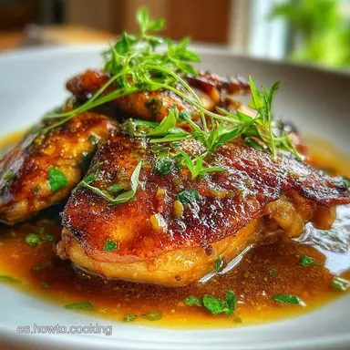 Pollo en Pepitoria Receta de la Abuela: 4 Raciones Tarjeta de receta
