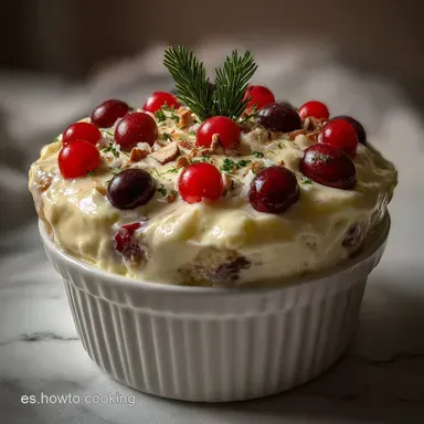 Postre Navide&ntilde;o: Crema Mascarpone Sedosa Tarjeta de receta