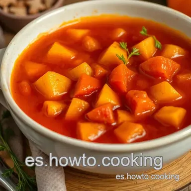 Pote Asturiano: &iexcl;El Guiso Reconfortante de la Abuela! Tarjeta de receta