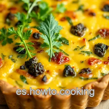 Quiche de Verduras: &iexcl;Mi Receta Favorita con Toque Espa&ntilde;ol! Tarjeta de receta