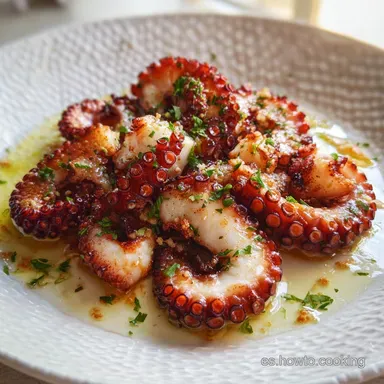 Receta de Pulpo a la Gallega: Tradicional y F&aacute;cil Tarjeta de receta