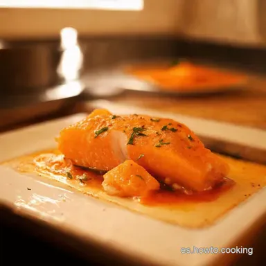 Cenas Saludables y Faciles Salm&oacute;n a la Naranja al Estilo Mediterr&aacute;neo Tarjeta de receta