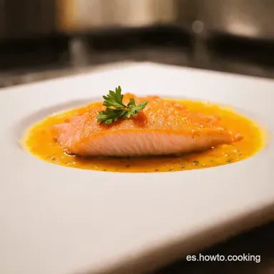 Ideas de Cenas Saludables Salm&oacute;n a la Naranja Andaluz Tarjeta de receta