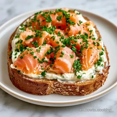 Salmón con Queso Crema en 33 Minutos Tarjeta de receta