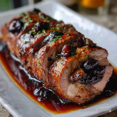 New Years Eve Recipes: Solomillo de Ternera de Gala Recetas Nochevieja Tarjeta de receta