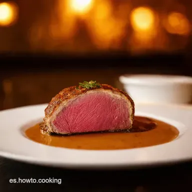 Solomillo Wellington Casero El Secreto para Triunfar Tarjeta de receta