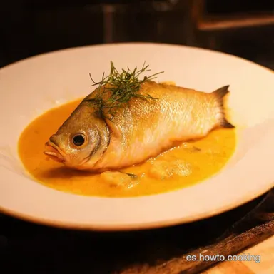 Corvina a la Tailandesa Mi Secreto para un Plato Ex&oacute;tico F&aacute;cil Tarjeta de receta