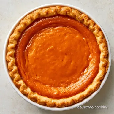 Tarta De Calabaza Para 8 Personas Tarjeta de receta