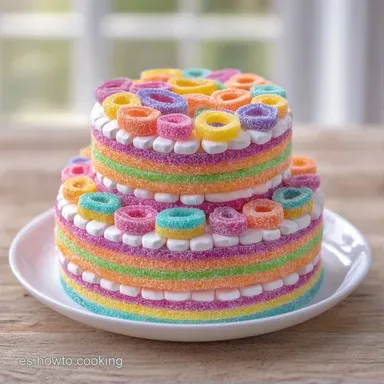 Tarta de Chuches para 12 Raciones Tarjeta de receta