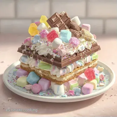 Tarta De Chuches En 15 Minutos Tarjeta de receta