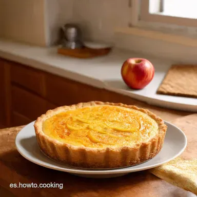 Tarta de Hojaldre y Manzana Casera Receta de la Abuela Tarjeta de receta