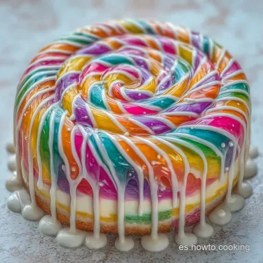 Tarta de Malvaviscos y Gominolas para 15 Tarjeta de receta