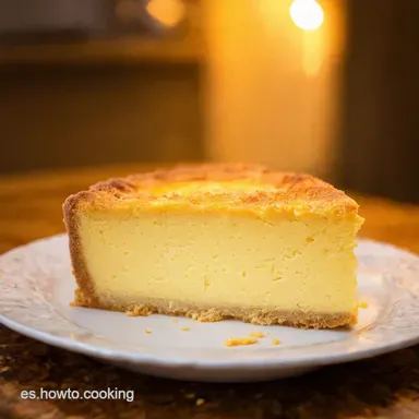 Tarta de Queso con Cuajada La Receta Cremosa de la Abuela Tarjeta de receta