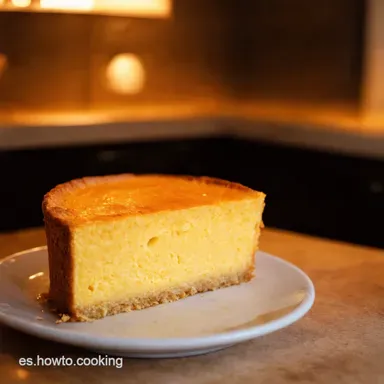 Tarta de Queso Sin Horno Receta F&aacute;cil y Deliciosa Tarjeta de receta