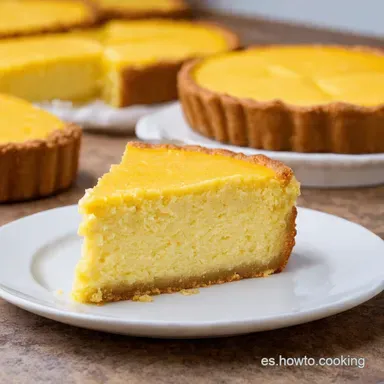 27 Recetas de Tartas F&aacute;ciles Mi Tarta de Queso y Lim&oacute;n Sin Horno Tarjeta de receta