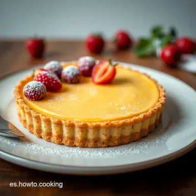 Tarta de Santiago Express: &iexcl;Receta de Postre Facil y Deliciosa! Tarjeta de receta