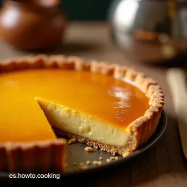 Tarta San Marcos La mejor Crema de yema tostada receta El secreto andaluz Tarjeta de receta