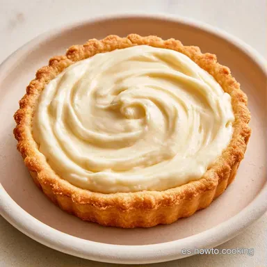Tartaleta De Queso Crema en 50 Minutos Tarjeta de receta