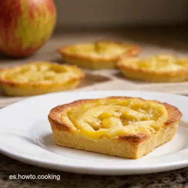 Tartaletas de Manzana y Hojaldre F&aacute;ciles Receta Casera Tarjeta de receta