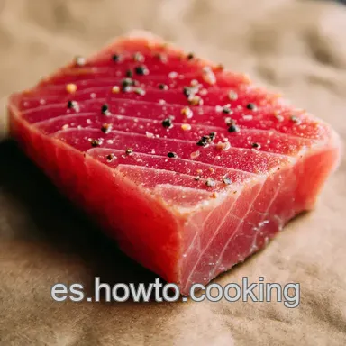 Tataki de At&uacute;n &iexcl;En Casa!: Receta F&aacute;cil y Deliciosa Tarjeta de receta