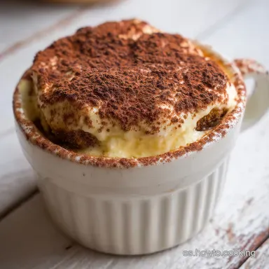 Tiramis&uacute; Aut&eacute;ntico Italiano: La Receta Tradicional en 40 Minutos Tarjeta de receta