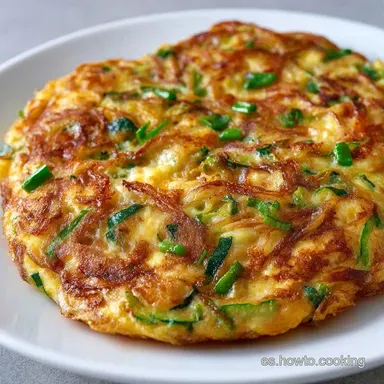 Tortilla De Calabac&iacute;n: For 2 Servings Tarjeta de receta
