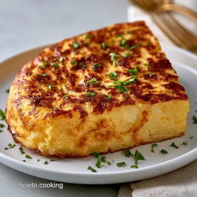 Tortilla De Patatas En Freidora De Aire Tarjeta de receta