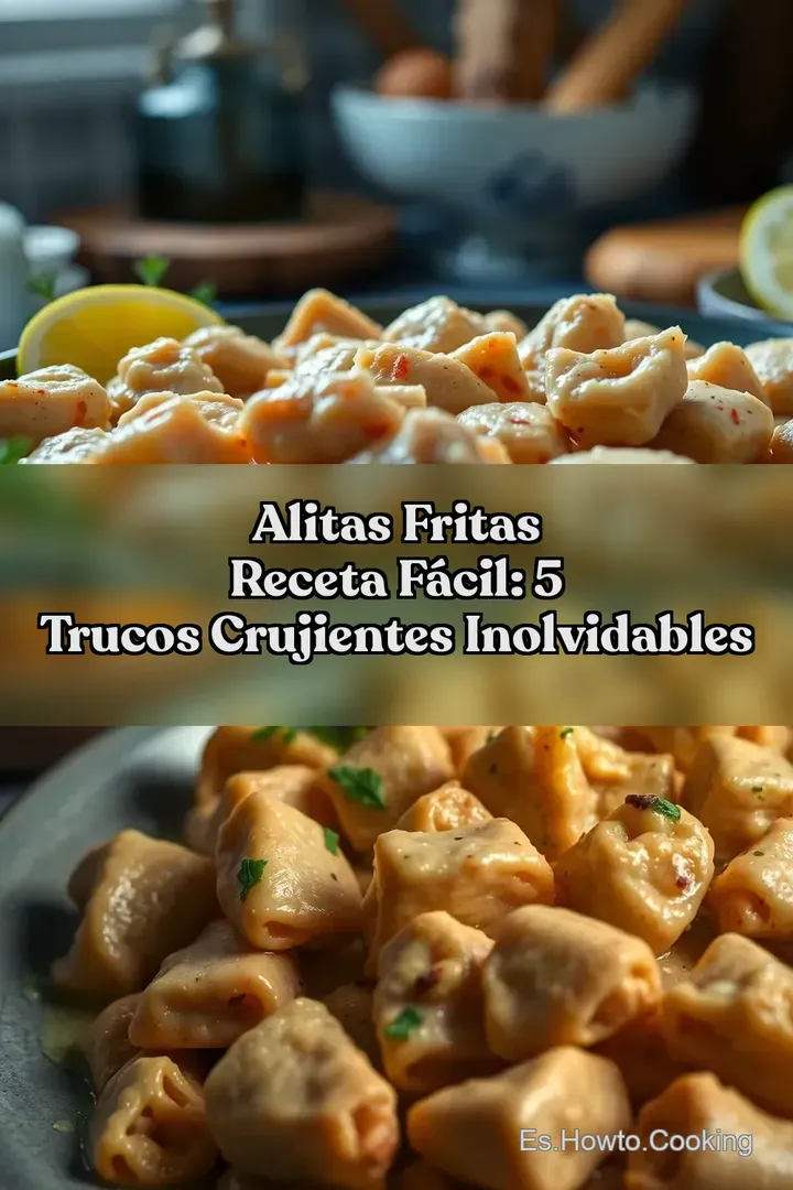Alitas Fritas Receta F&aacute;cil: 5 Trucos Crujientes Inolvidables