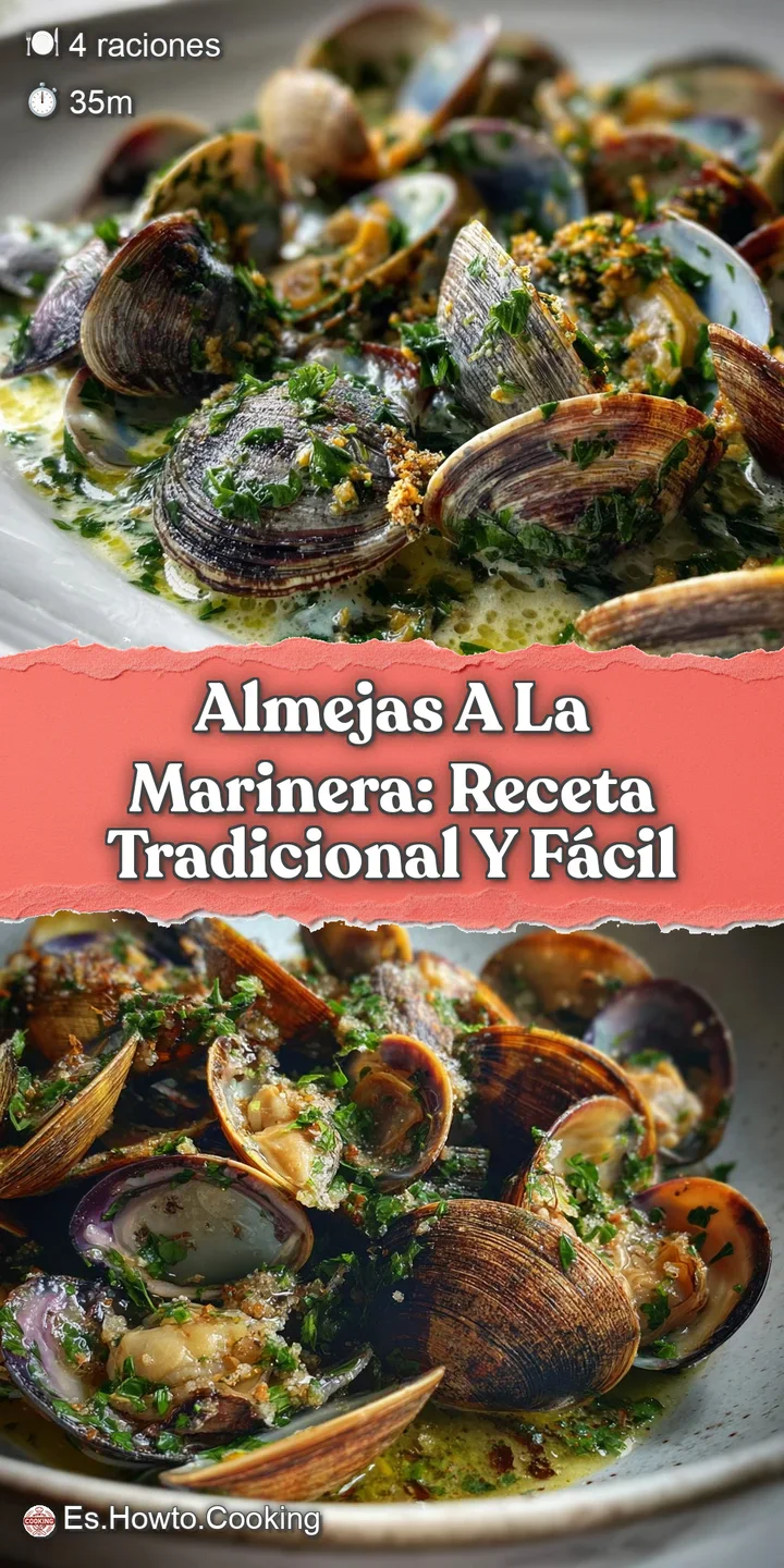 Close-up of plump, open clams bathed in a vibrant, flavorful sauce. Steam rises, inviting you to taste the sea.