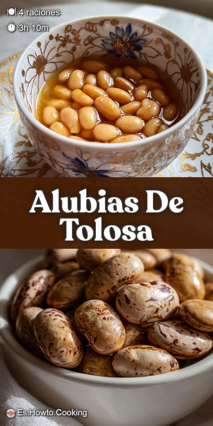 Close-up of glistening, plump, dark beans in a flavorful broth, showcasing the rich texture and simmered perfection with v...