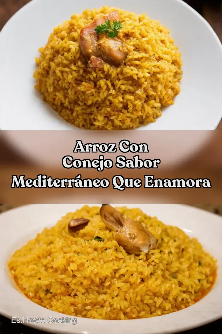 Arroz con Conejo Sabor Mediterr&aacute;neo Que Enamora