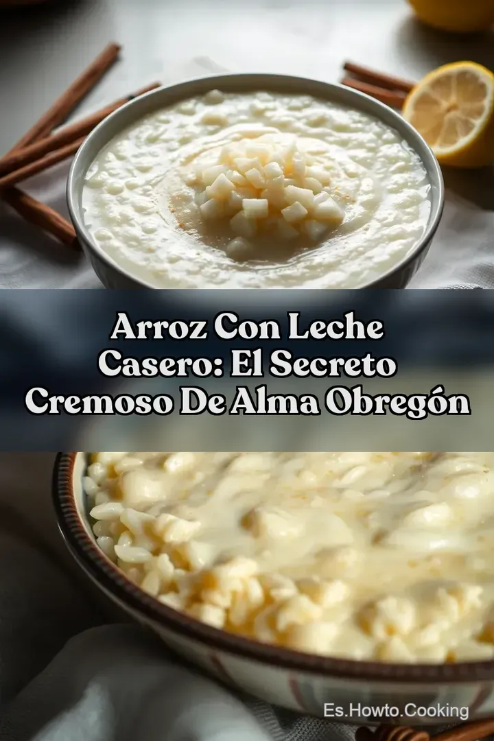 Arroz con Leche Casero: El Secreto Cremoso de Alma Obreg&oacute;n