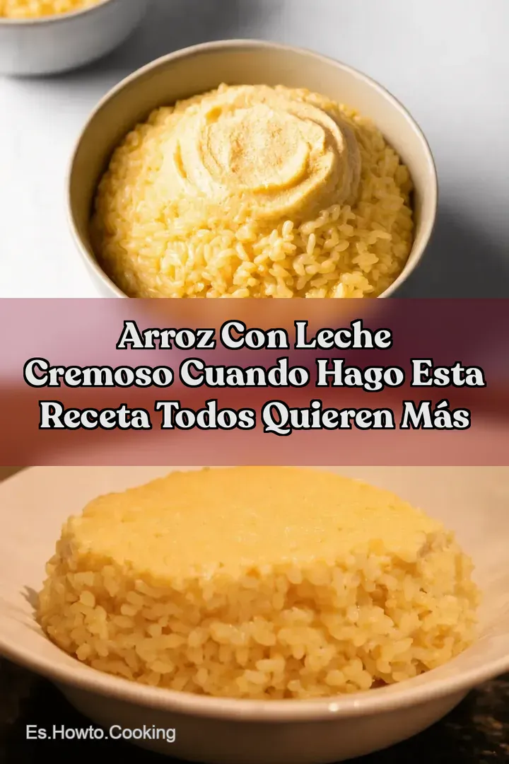 Arroz con Leche Cremoso Cuando Hago Esta Receta Todos Quieren M&aacute;s