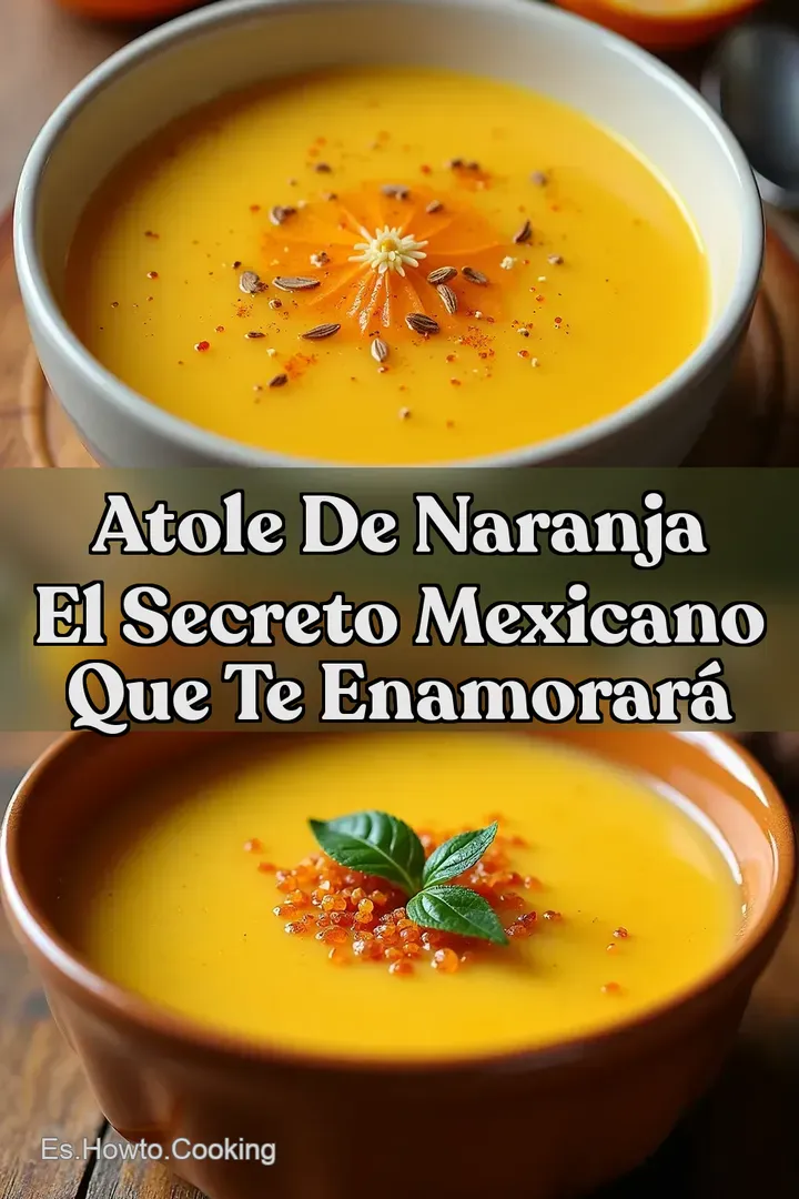 Atole de Naranja El Secreto Mexicano que te Enamorar&aacute;