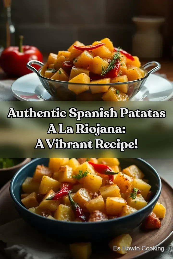 Authentic Spanish Patatas a la Riojana: A Vibrant Recipe!