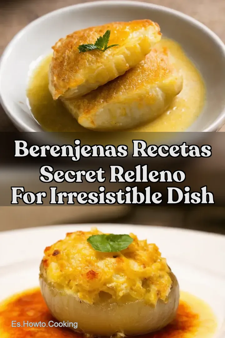 Berenjenas Recetas Secret Relleno for Irresistible Dish