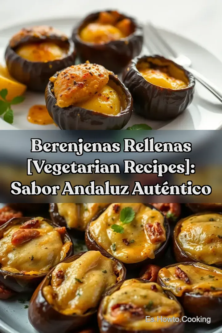 Berenjenas Rellenas [Vegetarian Recipes]: Sabor Andaluz Aut&eacute;ntico