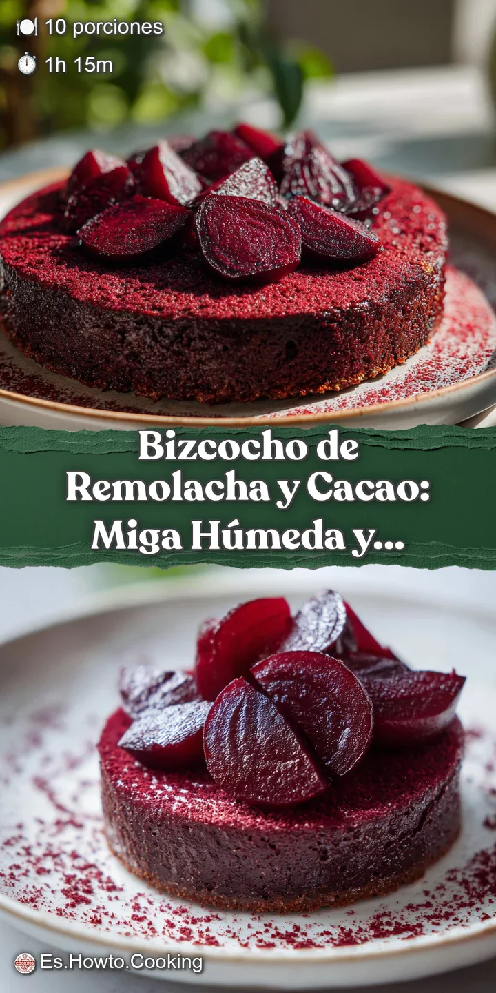 Close-up of rich, moist chocolate cake with a deep red hue, showcasing its fudgy texture and a light dusting of cocoa powder.